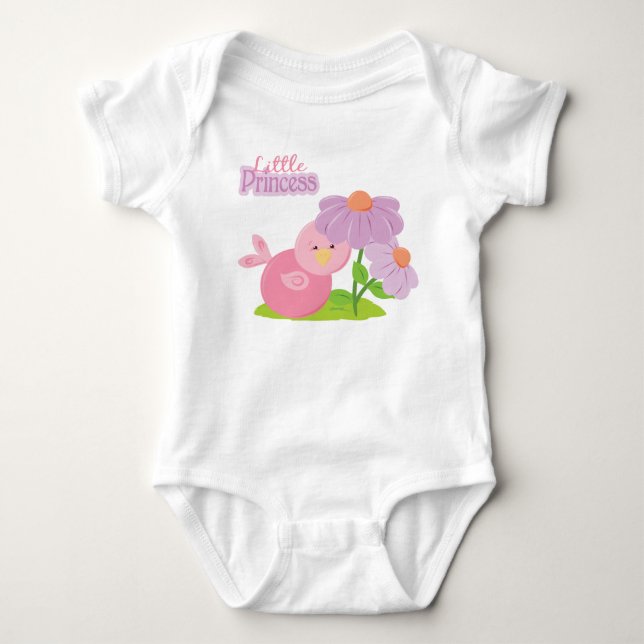 LIL Princess baby bodykostdräkt Tee (Framsida)