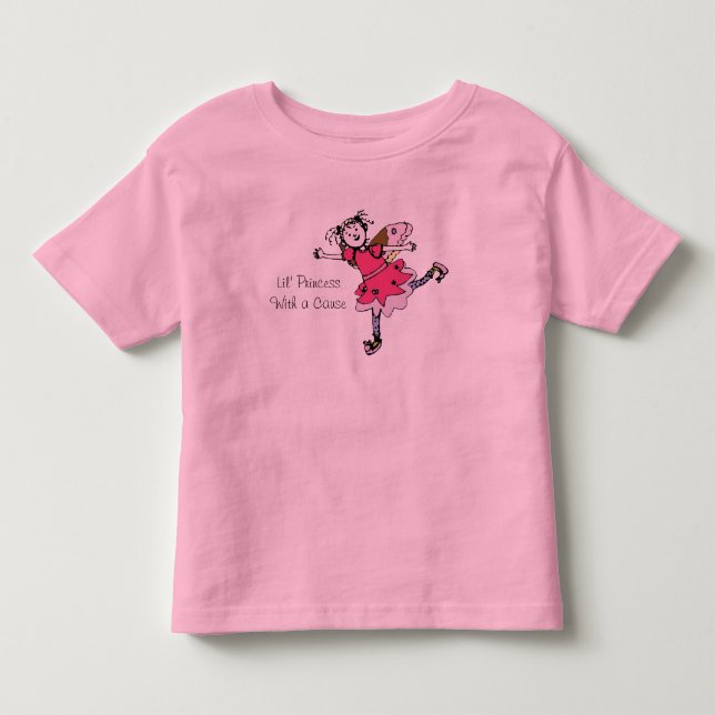 Lil' Princess Småbarn ’T’ Tee (Framsida)
