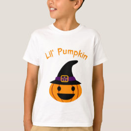 Lil Pumpkin Halloween Kids Design T Shirt