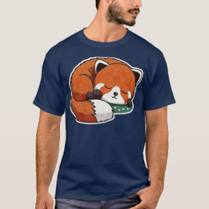Lil Red Panda Nap T Shirt