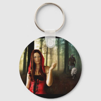 Lil Red Riding Huva Nyckelring