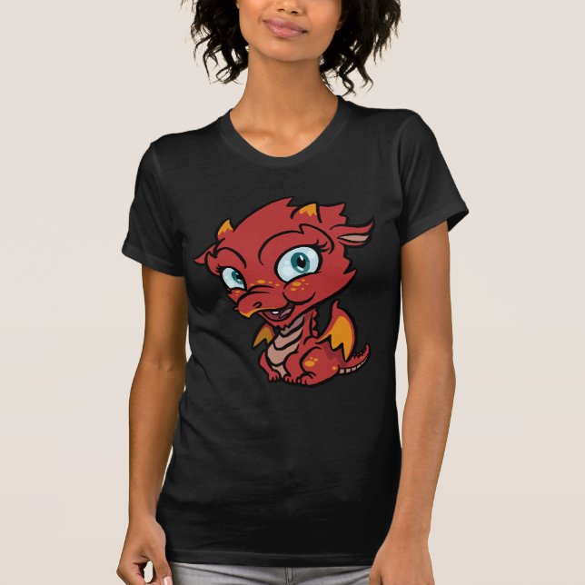 Lil röd drake tee (Framsida)