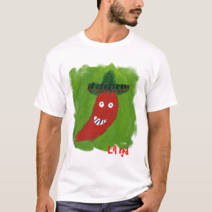 Lil röd T-tröja T-shirt