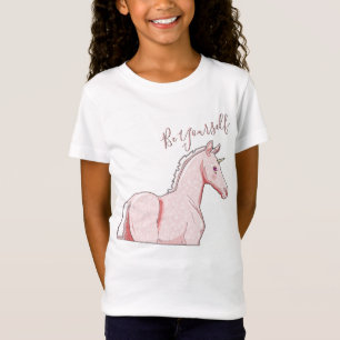 Lil Rosa Palomino Unicorn (var du själv) T Shirt