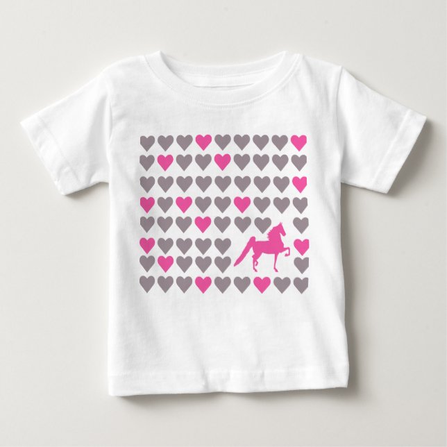 Lil Saddleborn Älskare Infant Tee Shirt (Framsida)