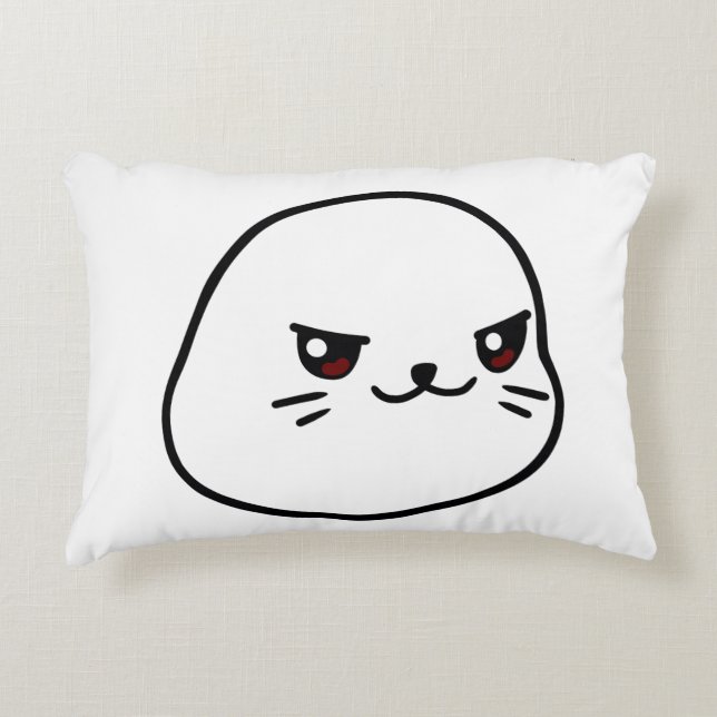 Lil Sappys CUTE MEN DANGEROUS Goodnight Pillow Prydnadskudde (Framsidan)