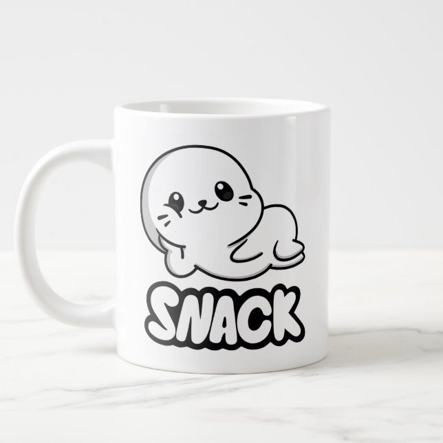 Lil Sappys Jumbo Snack Coffee Mugg Jumbo Mugg (Vänster)