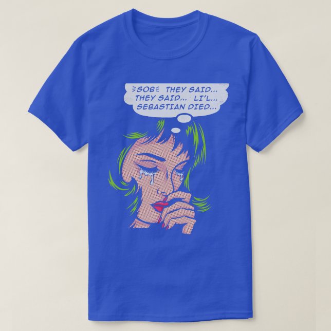 Lil Sebastian är död T Shirt (Design framsida)