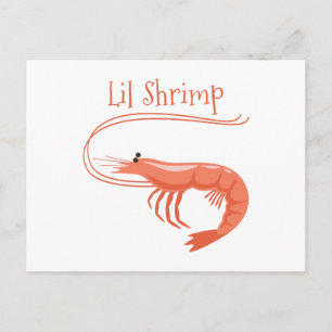 Lil Shrimp Vykort