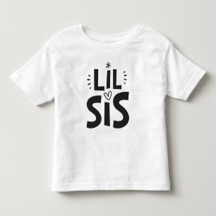 LIL SIS T-SHIRT modern fet stil ren chunky skandi 