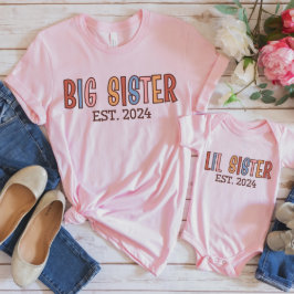 Lil Sister 2024, Little Syrran Gravid Announcement T Shirt