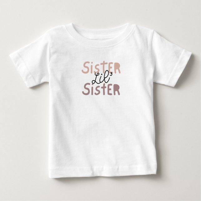 Lil' Sister Tee. Companion to  Big Sister Tee (Framsida)