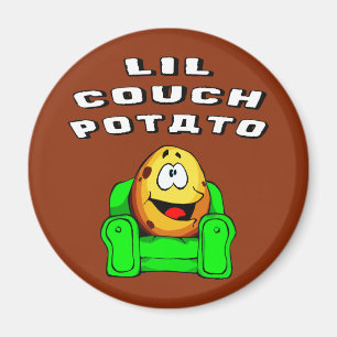 Lil soffapotatis magnet