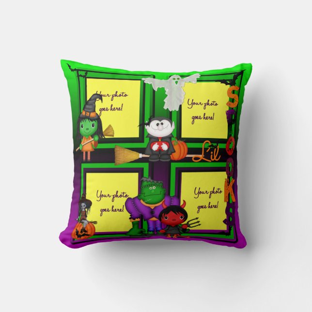 Lil Spooks Photo Pillow, MALLAT Kudde (Framsida)