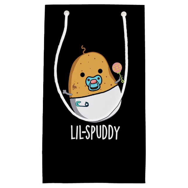 Lil-spuddy Funny Potato Pun Dark BG (Framsidan)