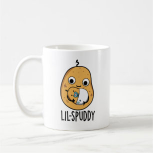 Lil Spuddy Funny Potato Pun Kaffemugg