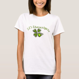 Li'l ståhej en kuslig partyShamrock Cartoonifi Tee