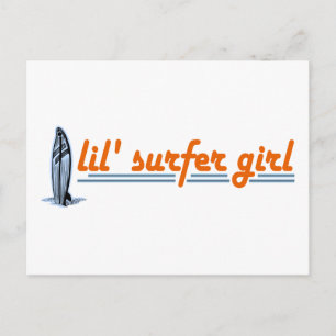 Lil Surfer Girl Vykort