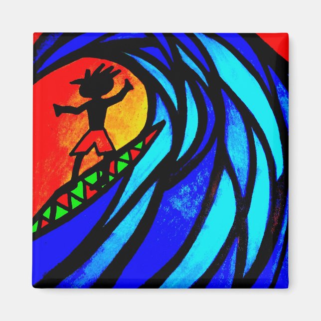 Lil Surfer Killen i Pipeline Magnet (Framsidan)