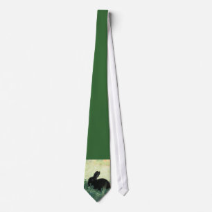 Lil svart kanin slips