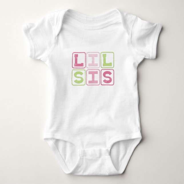 LIL SYRRAN BLOCKS TEE (Framsida)