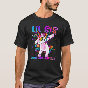 Lil Syrran, födelsedagsprinsessan Dabbing Unicorn T Shirt