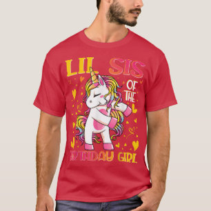 Lil Syrran från Birthday Girl Flossing Unicorn Lit T Shirt