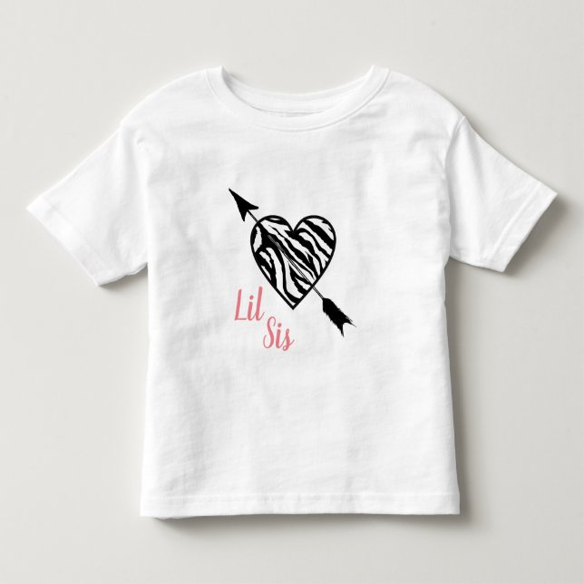 Lil Syrran Heart och Arrow Tee (Framsida)