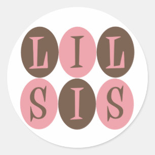 Lil Syrran-klistermärken Runt Klistermärke