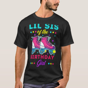 Lil Syrran of the Birthday Girl Roller Skates Bday T Shirt