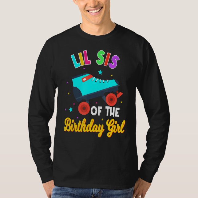 Lil Syrran of the Birthday Girl Roller Skates Skat T Shirt (Framsida)