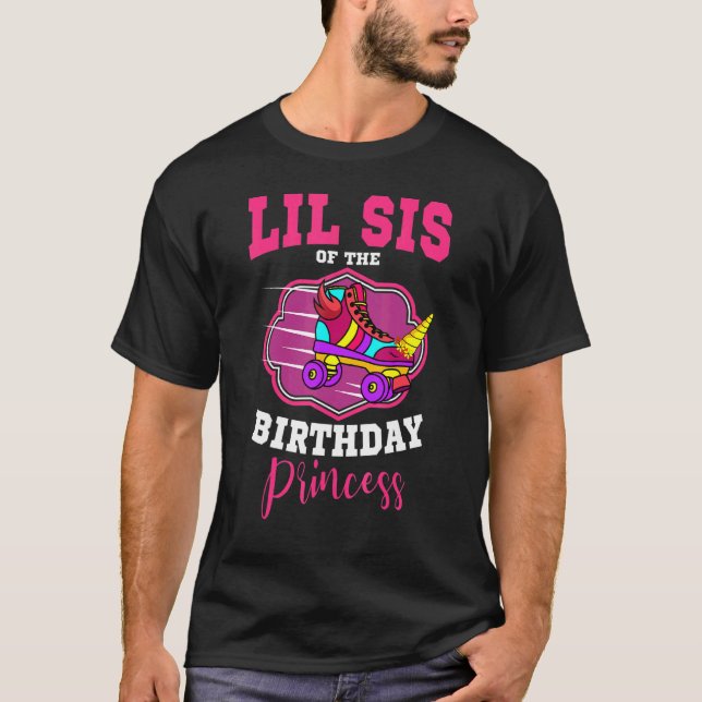 Lil Syrran, prinsessan Roller Skates ska T Shirt (Framsida)
