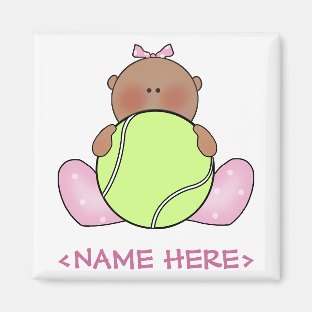 Lil Tennis Flicka - Ethnic Magnet (Framsidan)