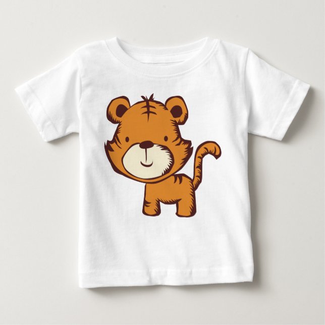 Lil tigerT-tröja T Shirt (Framsida)