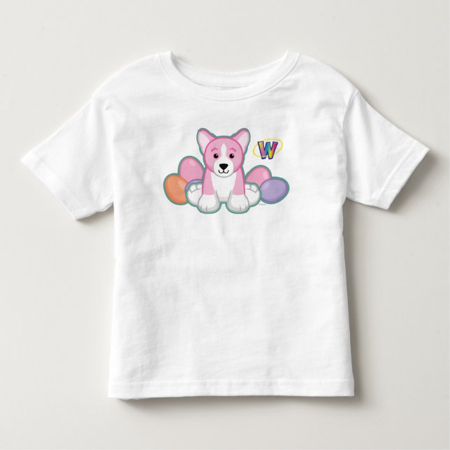 Lil Vår Corgi Mönster Tröja (Framsida)