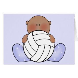 Lil Volleyball Pojke - Etniskt blankkort OBS Kort
