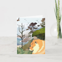LIL WEATHER - Chow Art Card Helgkort