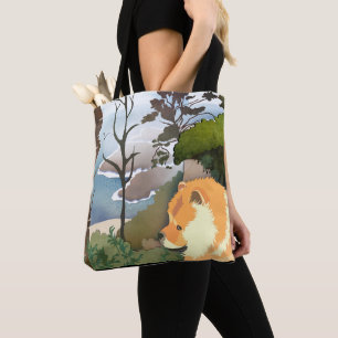 LIL WEATHER Chow - Tote eller Crossbody bag Tygkasse