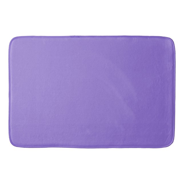 Lila 003 Anpassningsbar Bath Mat Badrumsmatta (Framsidan)