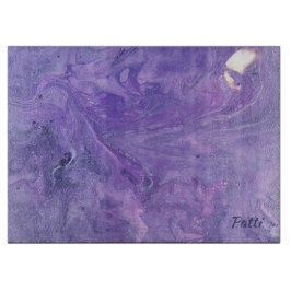 Lila Abstrakt Anpassa glas