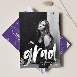 Lila | Abstrakt examensfoto Meddelande