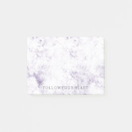 Lila Abstrakt Post-it Block