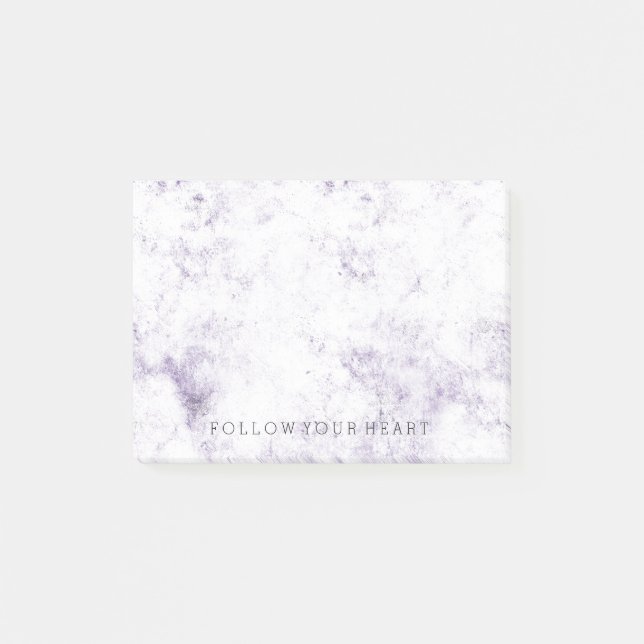 Lila Abstrakt Post-it Block (Framsida)