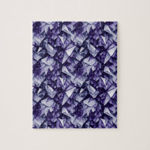 Lila Abstrakt Puzzle Pussel