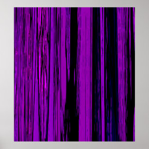 Lila Abstrakt Rand 606 Poster