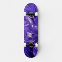Lila Abstrakt Skater Board