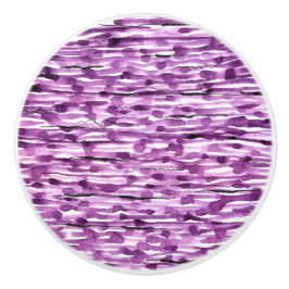 Lila Abstrakt Watercolor Rand Knopp