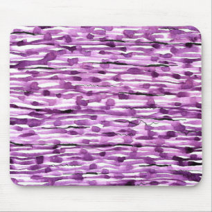 Lila Abstrakt Watercolor Rand Musmatta