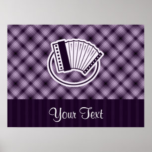 Lila Accordion Poster