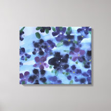 Lila African Violet Watercolor